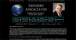 Desktop Screenshot of minieriassociates.com