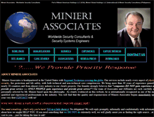 Tablet Screenshot of minieriassociates.com